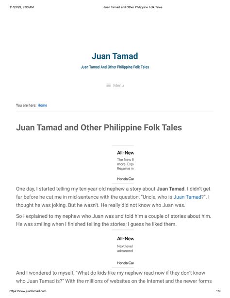 Juan Tamad and Other Philippine Folk Tales.